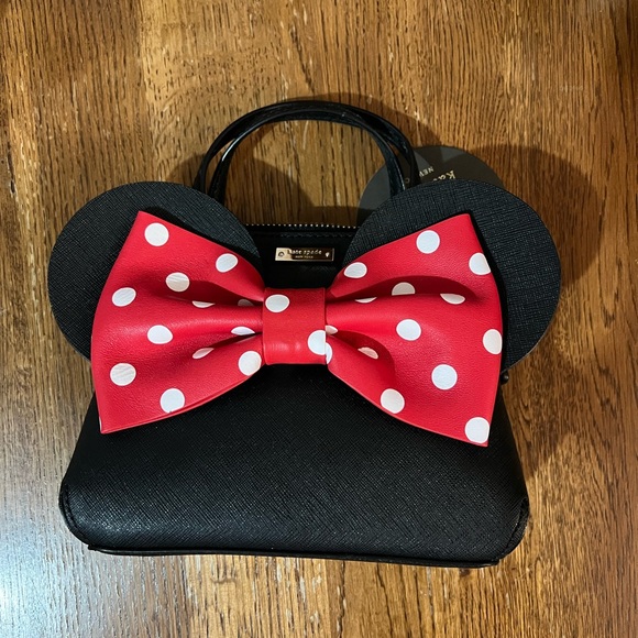Kate Spade Mini Crossbody Bag Disney Minnie Mouse ears - Picture 3 of 6